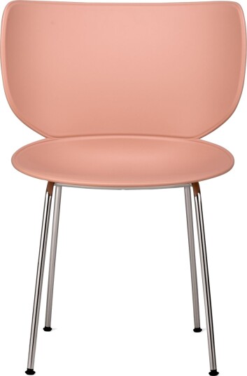 Moooi Moooi Hana Spisestol Dusty Pink/Krom