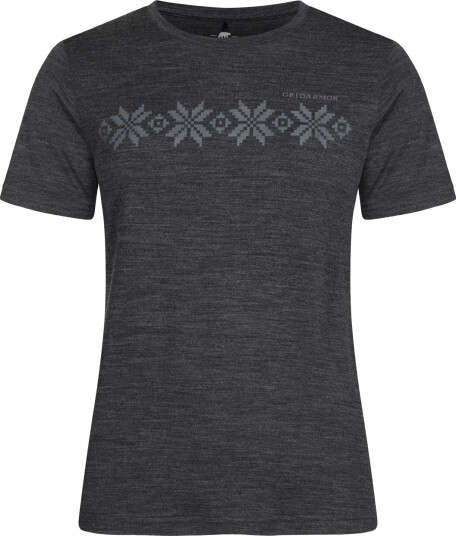 Gridarmor Women's Larsnes Merino T-Shirt Dk. Greymelange S, Dk. Greymelange Gridarmor Women's Larsnes Merino T-Shirt Dk. Greymelange S, Dk. Greymelange