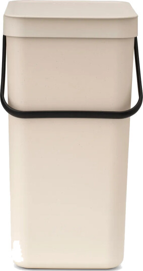 Brabantia Avfallsbøtte Sort & Go 16L Soft Beige