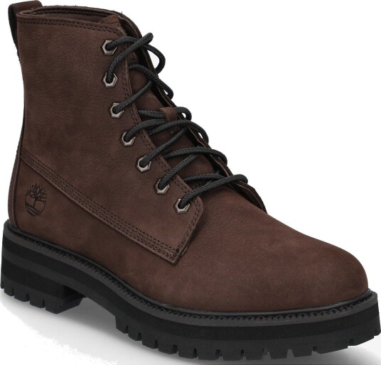 Timberland Mid Lace Up Boot   DK BRN NUBUCK   40