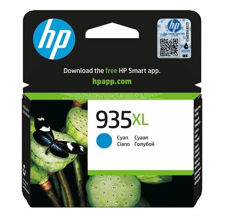 HP 935XL / C2P24AE High Capacity Cyan Ink - Blekkpatron Blå