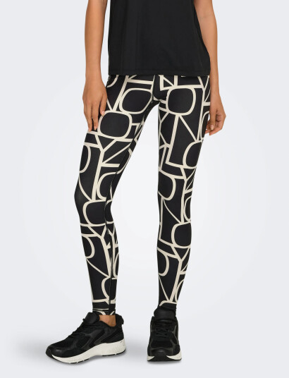 Only Play Onpfont-2 Logo Hw Pck Tights Noos - Black - XS Only Play Onpfont-2 Logo Hw Pck Tights Noos - Black - XS