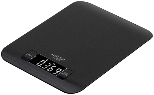 Adler AD 3183 Kjøkkenvekt - Maks 5 kg - Svart