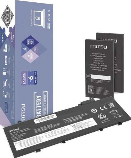 Mitsu-Batteri L17l3p71 01Av478 Til Lenovo Thinkpad T480s BC/LE-T480S
