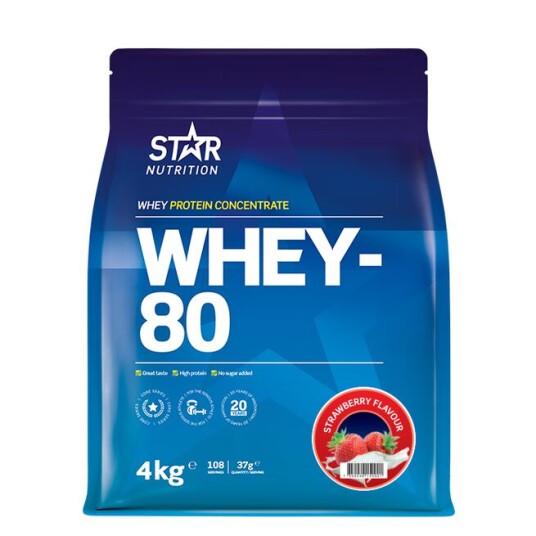 Whey-80 Myseprotein 4 kg Whey-80 Myseprotein 4 kg