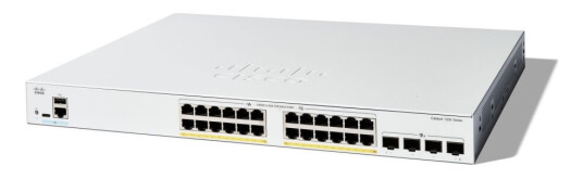 Cisco Catalyst 1200-24Fp-4X - Switch - L3 - Smart - 24 X 10/100/1000 (Poe+) + 4 X 10 Gigabit Sfp+ - Rackmonterbar - Poe+ (375 W) Cisco Catalyst 1200-24Fp-4X - Switch - L3 - Smart - 24 X 10/100/1000 (Poe+) + 4 X 10 Gigabit Sfp+ - Rackmonterbar - Poe+ (375 W)