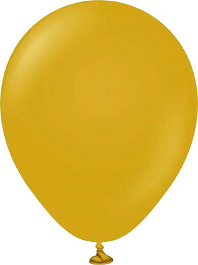 Ballongkungen Ballonger Professional Mini Mustard 25-pakning 1058002-25