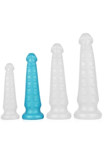 Tentakel Dildo Blue 26 cm