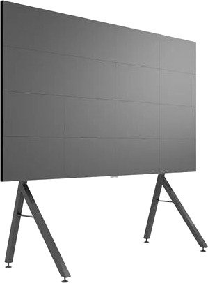 Multibrackets M Pro Series stand - for flat panel - black - Max - recommended for 136"