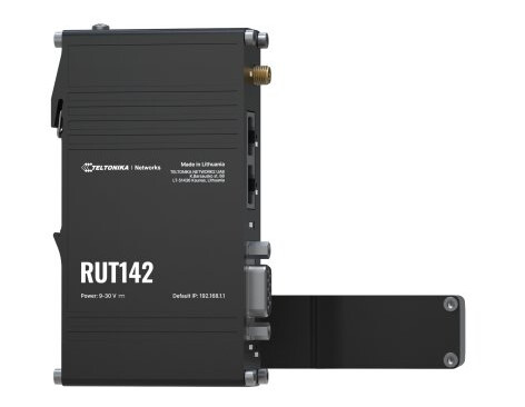 Teltonika Rut142 Industriell Ruter med RS-232 og Wi-Fi 4 Teltonika Rut142 Industriell Ruter med RS-232 og Wi-Fi 4
