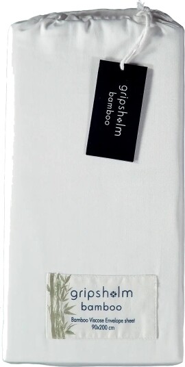 Gripsholm Envelope Sheet Bamboo 90X200Cm White 90X200 Cm White 90X200CM Gripsholm Envelope Sheet Bamboo 90X200Cm White 90X200 Cm White 90X200CM
