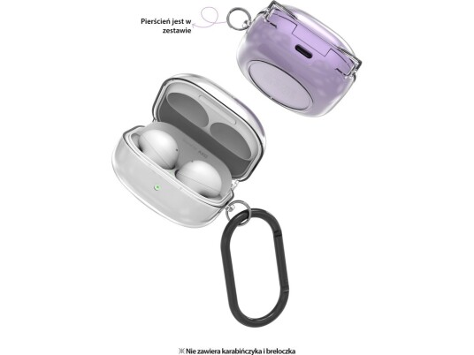 Dėklas Araree-Deksel Nukin Sam Galaxy Buds 2 Pro / Fe Gjennomsiktig/Klar Ar20-01503C