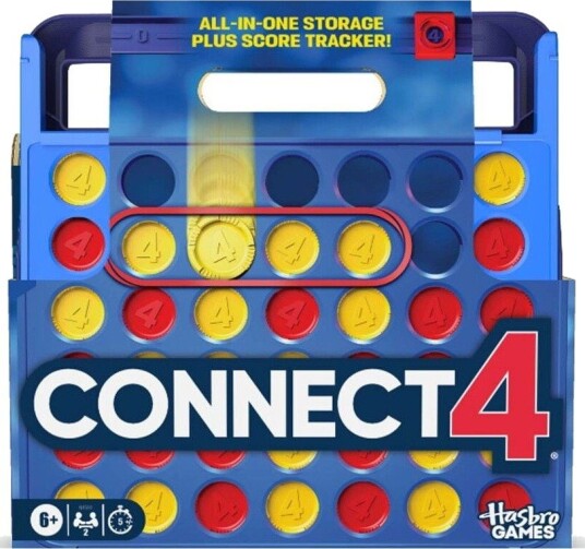 Hasbro Connect 4 Spill 6+ År Hasbro Connect 4 Spill 6+ År