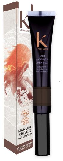 K pour KaritéHair Mascara Medium  Brown