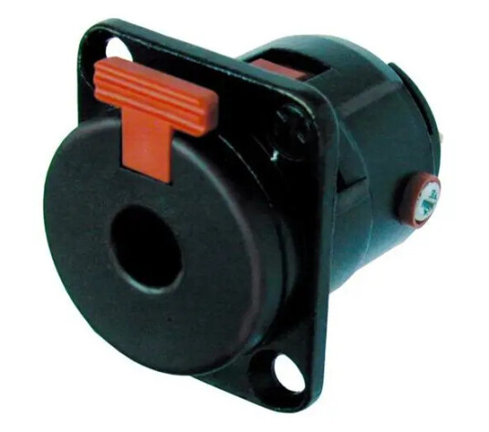 Neutrik jack ch.løs 3P sort