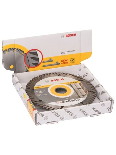 Bosch Diamantkappeskive Standard For Universal 150 mm 10 stk. Bosch Diamantkappeskive Standard For Universal 150 mm 10 stk.