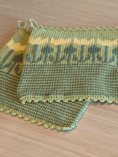 Viking Garn 1907 8A Tulipaneng Grytekluter