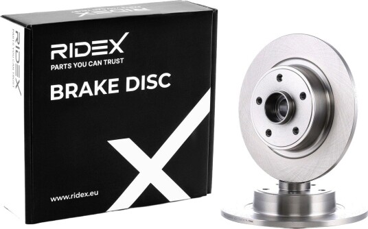 RIDEX 82B0431 Bremseskive