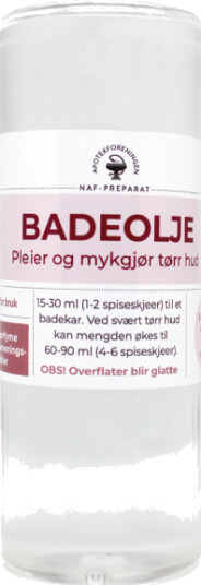 Naf Badeolje mot tørr hud 500 ml