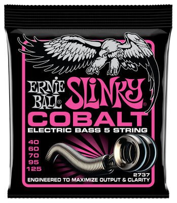 Ernie Ball Super Slinky Cobalt 5-String
