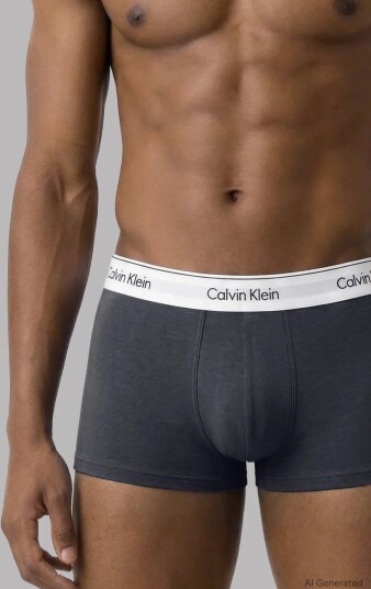 Calvin Klein Low Rise Trunk 3Pk Blue XS