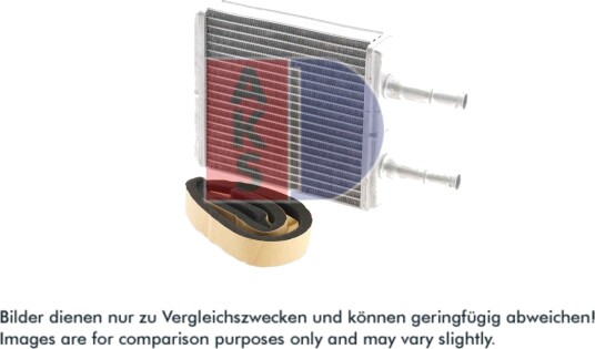Varmeapparat register AKS DASIS 569002N