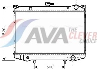 AVA COOLING SYSTEMS DN2064 Radiator motorkjøling