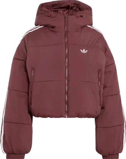 Adidas Originals Crop Hd Jkt Burgundy XS Adidas Originals Crop Hd Jkt Burgundy XS