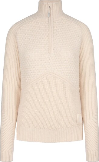 Other Brand Johaug Sporty Wool Half Zip W Light Beige XS Other Brand Johaug Sporty Wool Half Zip W Light Beige XS