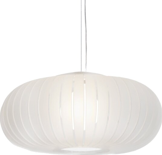 Pendellampe Kartell Teresa Frozen Hvit Stue Plast Design 24.5 Hvit