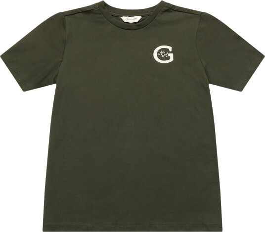 Gant Kids New Haven T Shirt Green 176