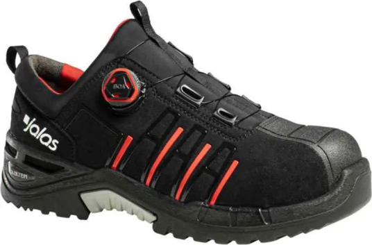 Jalas Vernesko Exalter Easyroll 9965 S3 Mann Str. 41 Sort/Rød Par Jalas Vernesko Exalter Easyroll 9965 S3 Mann Str. 41 Sort/Rød Par