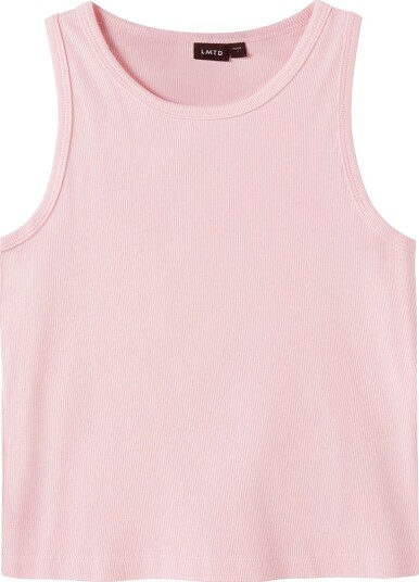 LMTD Nlfhinaja Crop Solid Tank Top   Pink   170 176