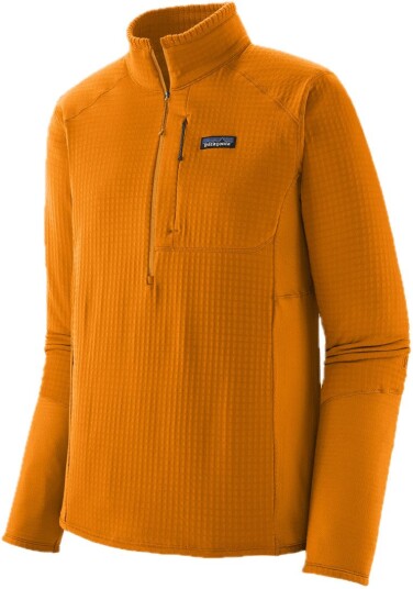 Patagonia M"s R1 Fleece Pullover Autumn Orange L