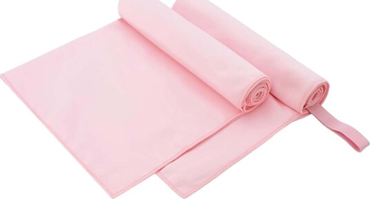 vidaXL Sportshåndklær 2 stk. Rosa 100 x 50 cm