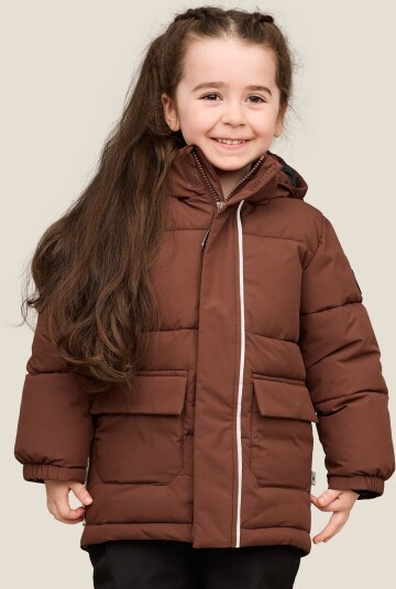 Gullkorn Jade Parkas Brun 92