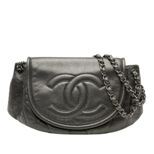 Chanel Vintage Dame Grå