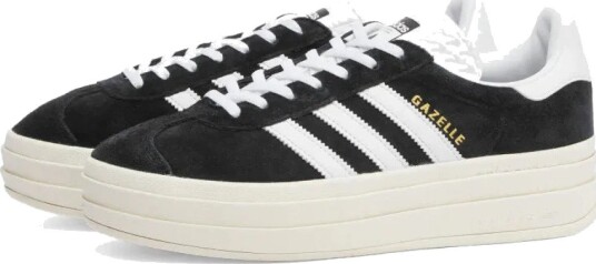 Adidas Gazelle Bold W Lave Sneakers Svart 40 2/3