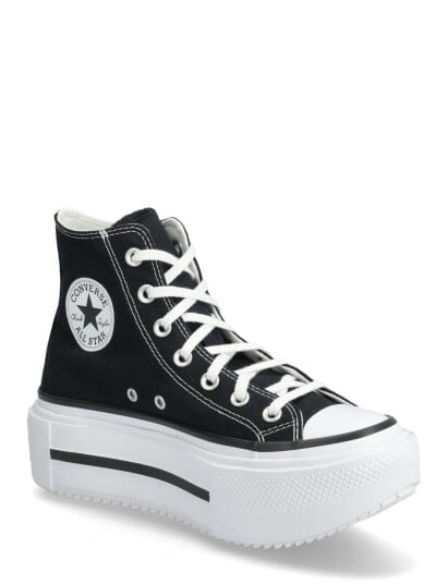 Converse Chuck Taylor All Star Lift Double Stack Black 45