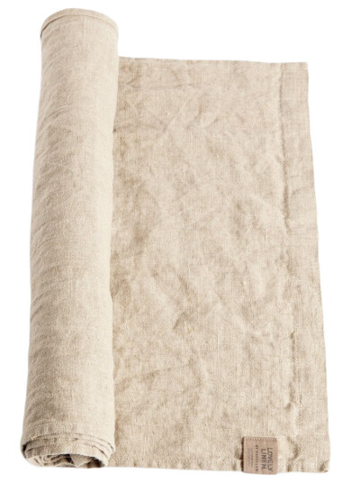 Lovely Linen løper 47x150 cm vanilje Lovely Linen løper 47x150 cm vanilje