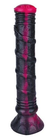Pink Alien Silicone Dildo Wavyx 30 cm