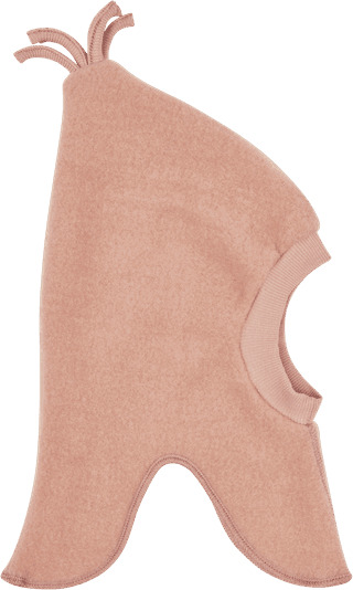 Hust & Claire Feo ullfleece balaclava - ash rose