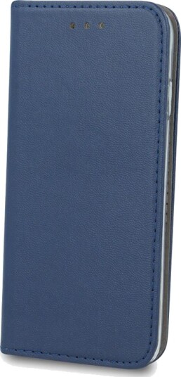 Smart Magnetisk Flipdeksel iPhone 15 Pro (PU-skinn/TPU) Marineblå