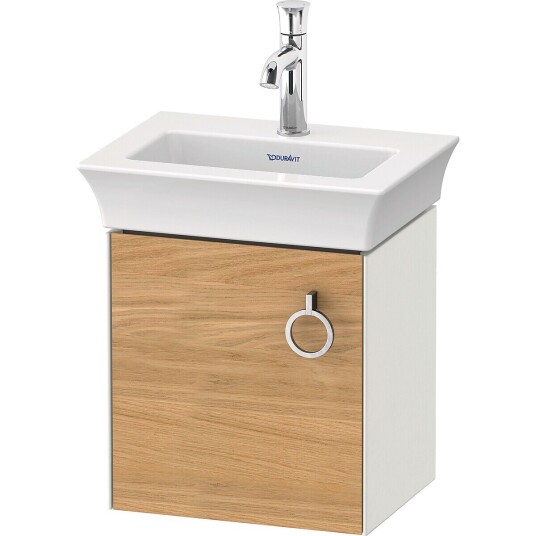 Duravit White Tulip Servantskap m/1 dør 38,4x29,8x41 cm Eik/Hvit Matt