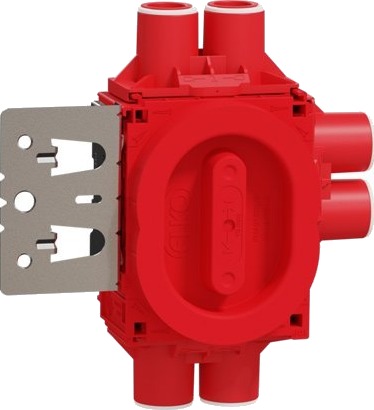 Elko Veggboks 1.5 lav 6-løp stender Elko Flexi+ - 1223838