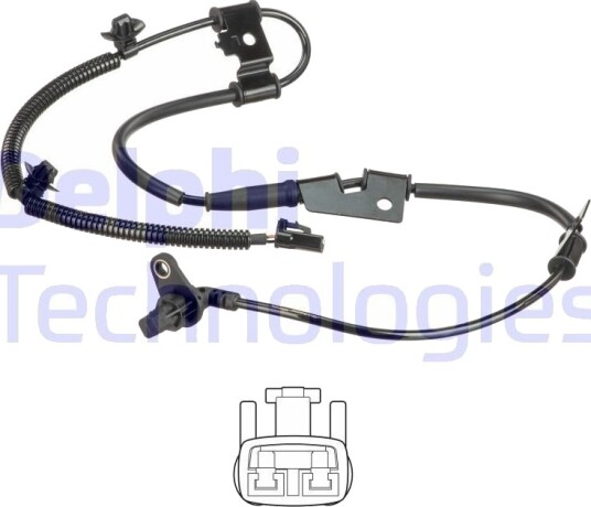 DELPHI SS20512 Sensor ABS