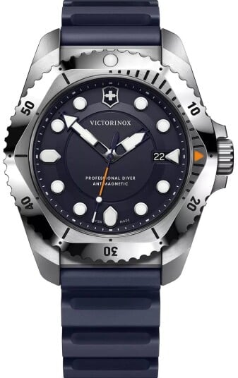 Victorinox Herreklokke 241991 Dive Pro Blå/Gummi Ø43 mm Victorinox Herreklokke 241991 Dive Pro Blå/Gummi Ø43 mm