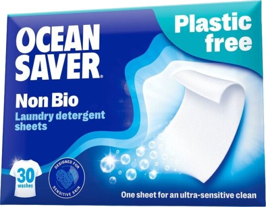 OceanSaver Non Bio vaskeark for sensitiv hud 30 stk OceanSaver Non Bio vaskeark for sensitiv hud 30 stk