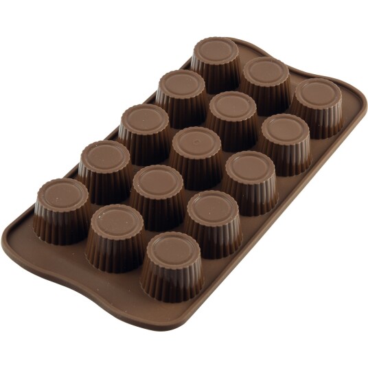 Silikomart Easy Choc Konfektform silikon, Praline Silikomart Easy Choc Konfektform silikon, Praline