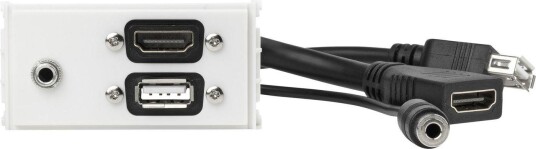 VIVOLINK Outlet Panel HDMI USB AUD